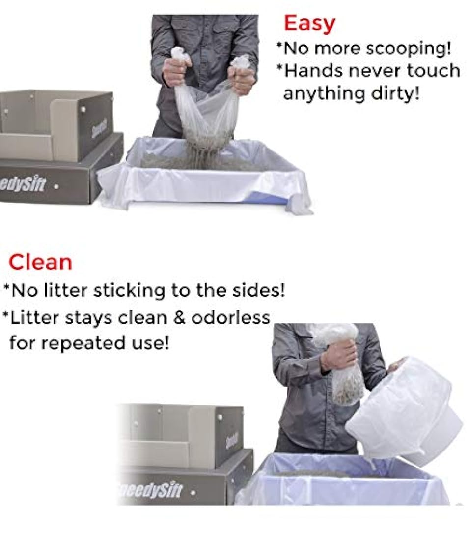 Caja de arena para gatos SpeedySift 56 ct