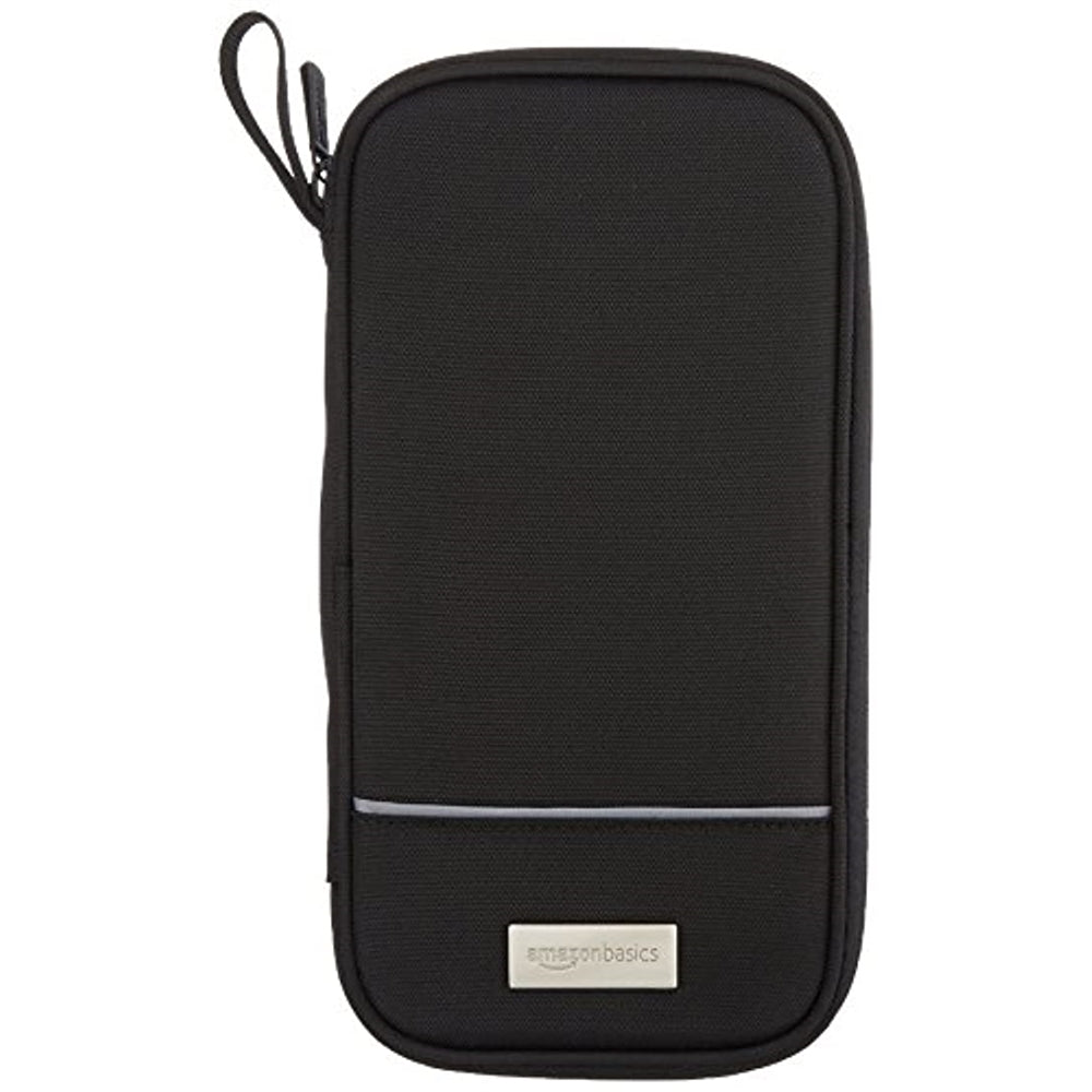 Portadocumentos de viaje color negro