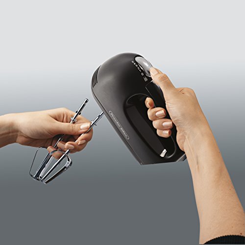 Mezclador manual Easy Mix de 5 velocidades, negro