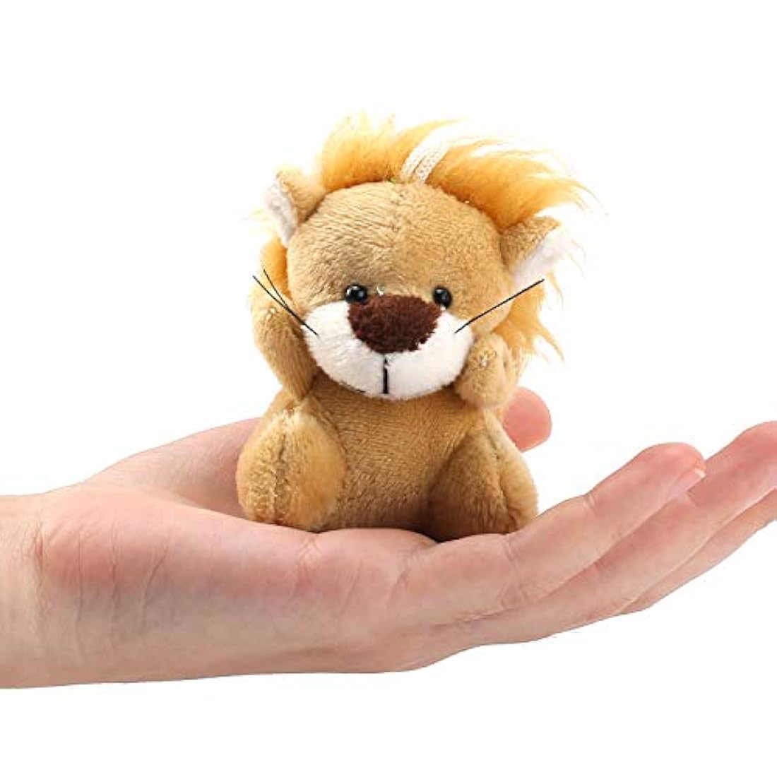 Juego de juguetes de peluche de 28 piezas animales pequeños