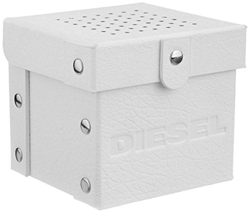 Reloj de silicona doble con plumón blanco hombre