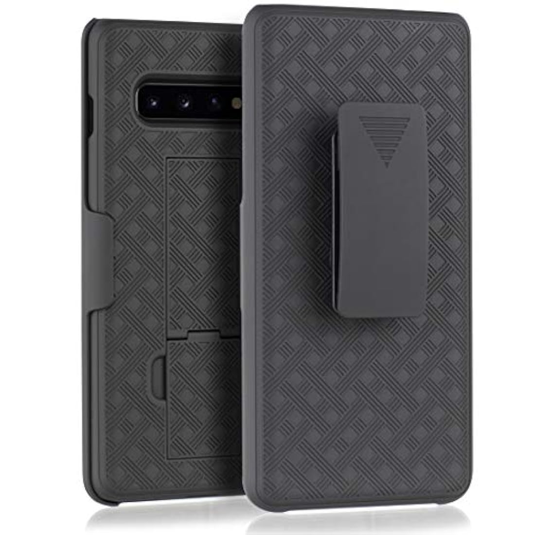 Funda para Samsung Galaxy S10, funda con clip para cinturón