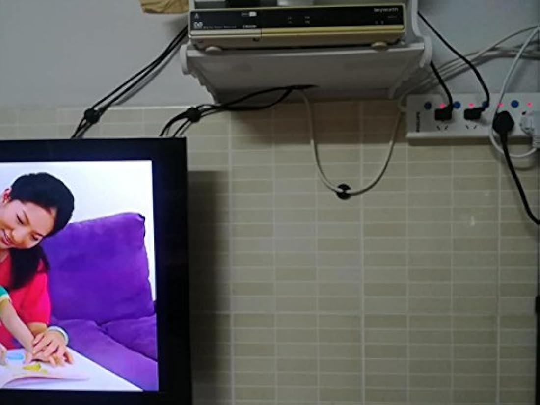 24 soportes autoadhesivos para cables de oficina