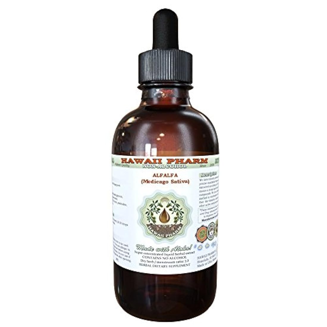 Alfalfa alcohol-free Extracto de líquido Alfalfa Orgánica