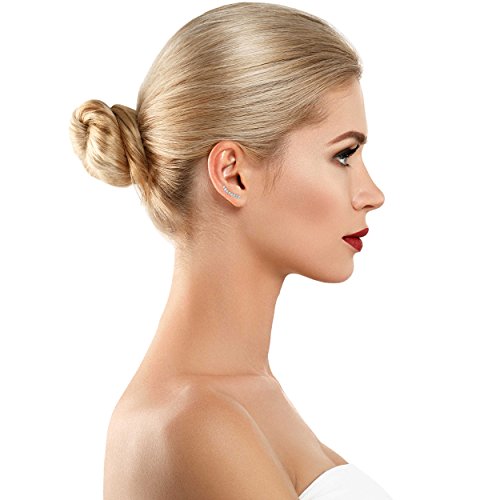 Pendientes de manguito de escalada de oreja hipoalergénicas