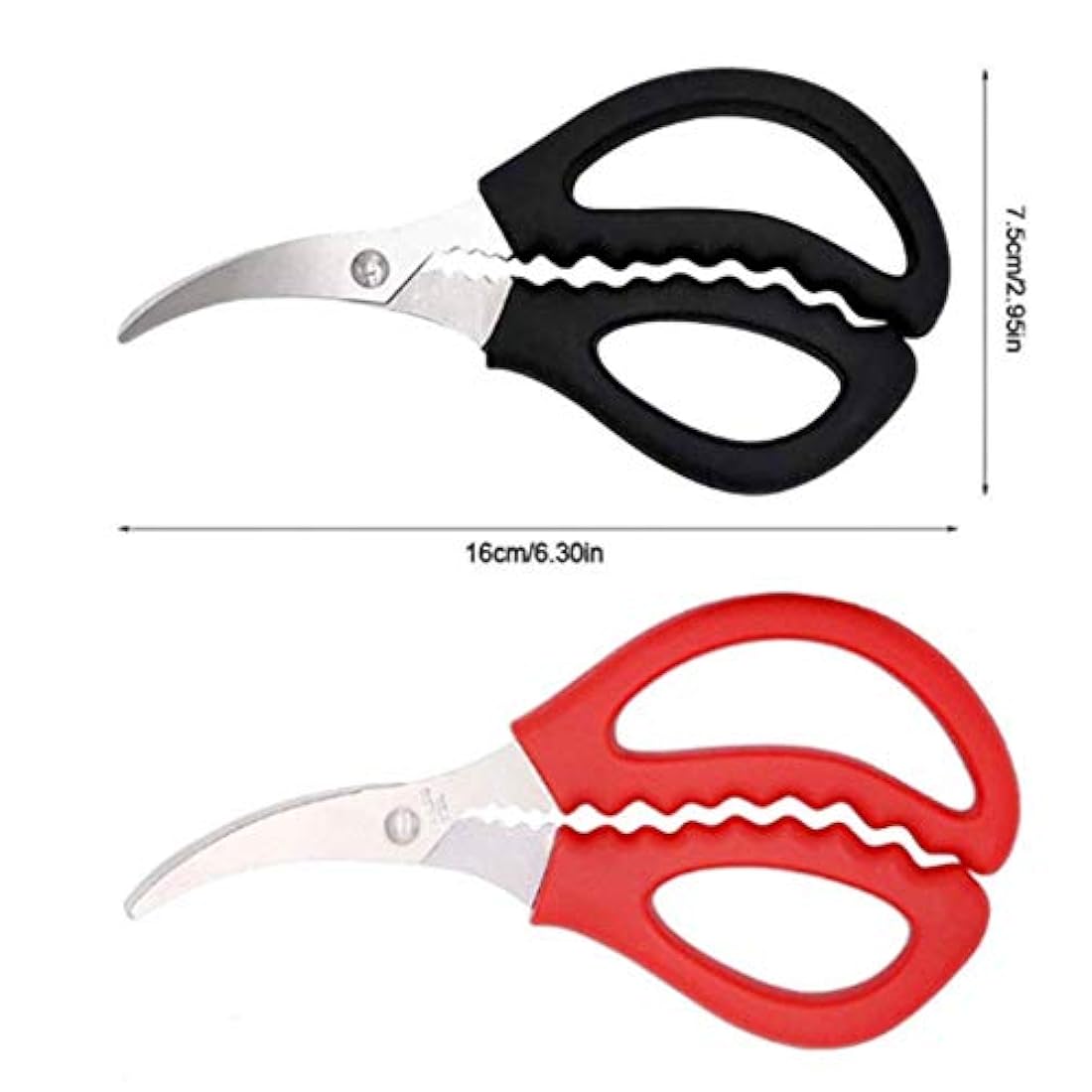 4 tijeras de cocina para mariscos, pescados, cangrejos