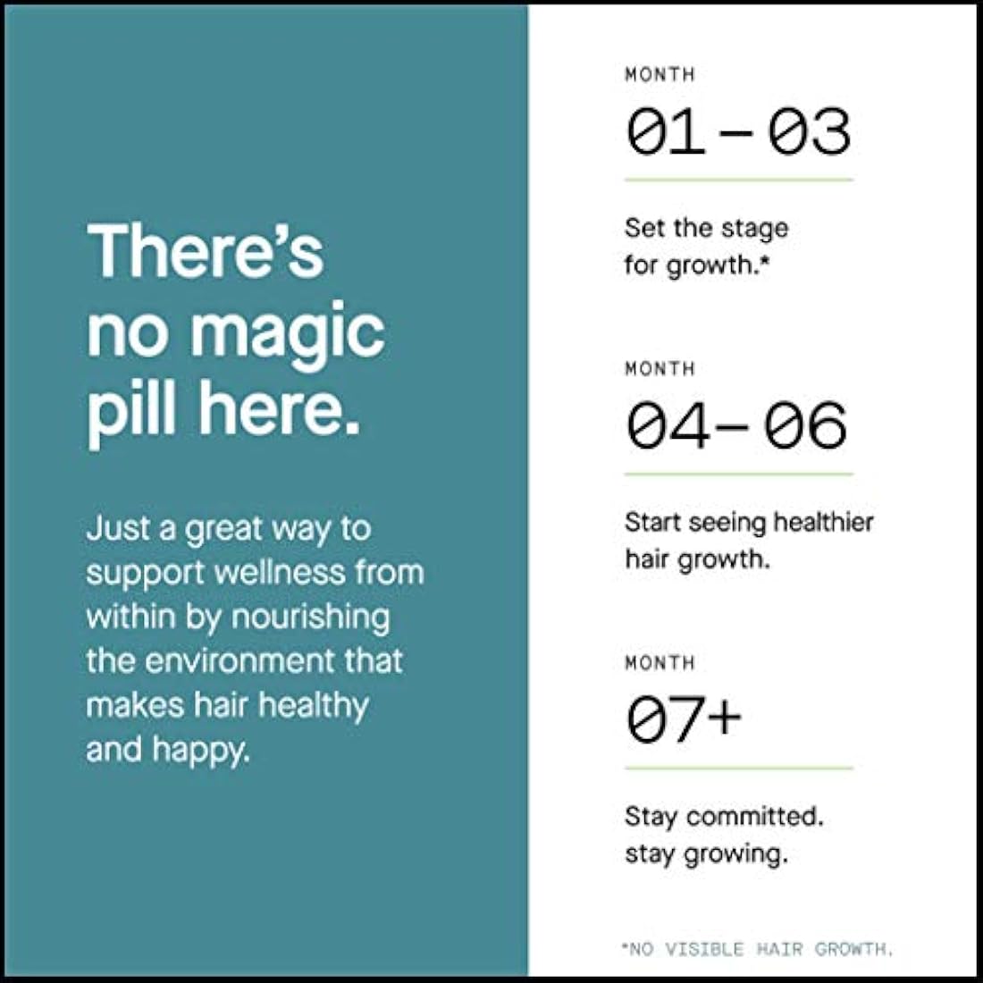 Suplemento para cabello delgado para mujeres 120 cápsulas