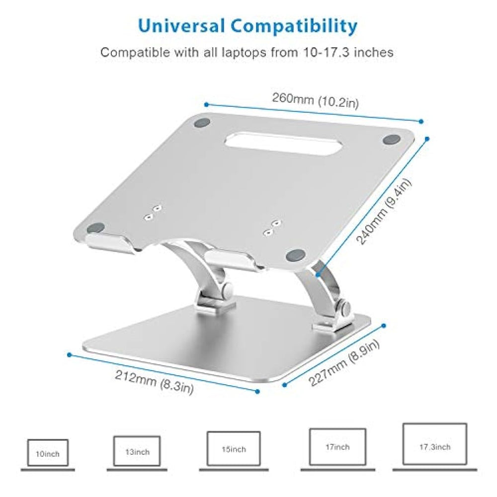 Nulaxy -Soporte ergonómico ajustable para ordenador portátil