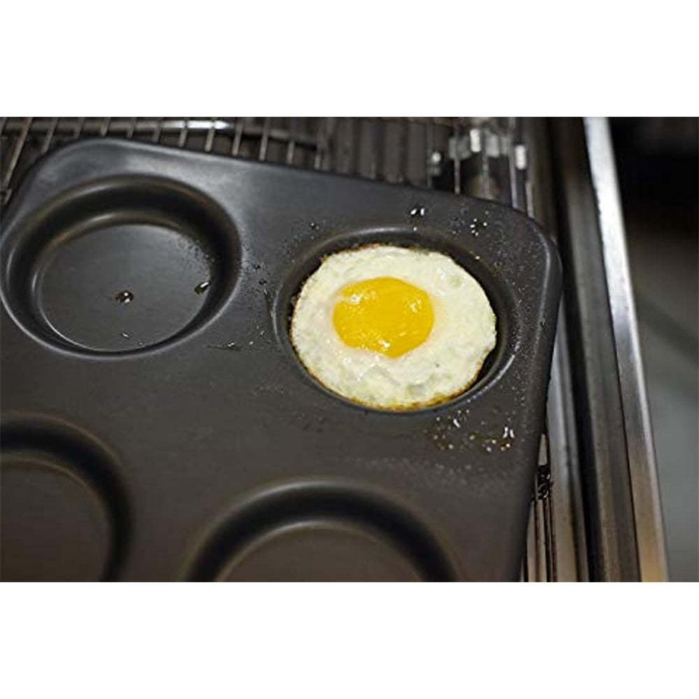 Molde para huevos, 9.4 x 11.0 in, 4 cavidades