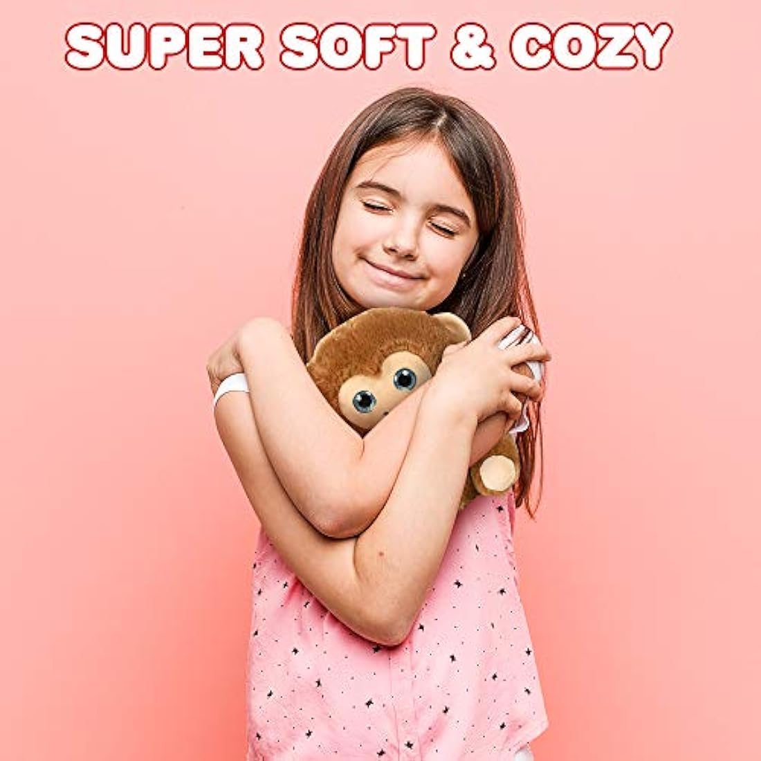 Mono de peluche de 10.0 in, supersuave y adorable
