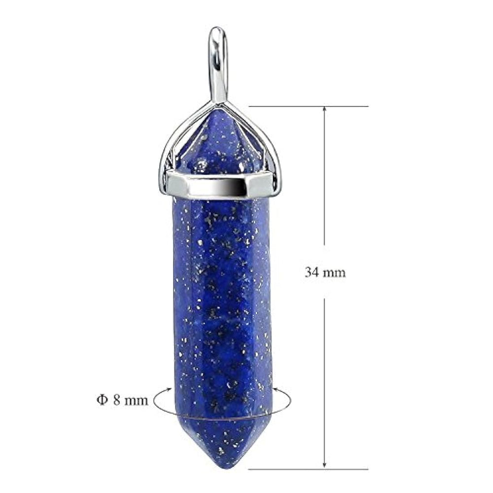 BEADNOVA - Collar de cristal para mujer, piedra curativa