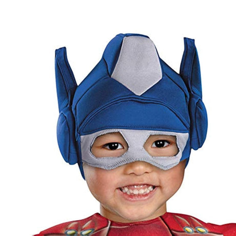 Disfraz de robot de rescate Optimus Prime para niños