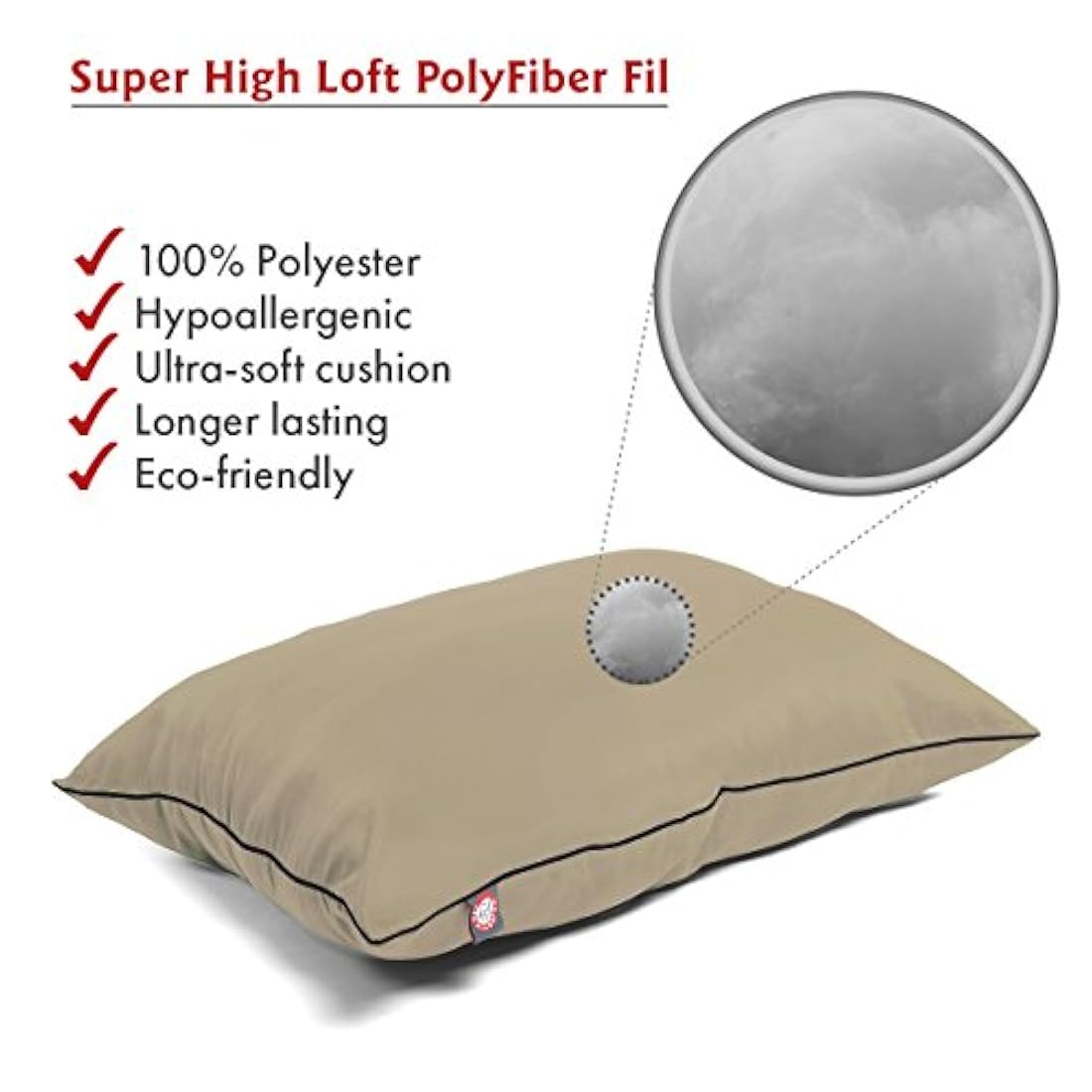 Almohada de cama para mascotas