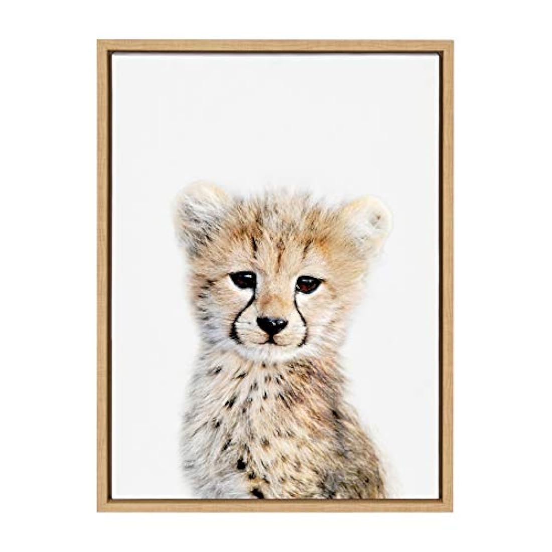 Kate and Laurel Sylvie Guepardo enmarcado sobre lienzo