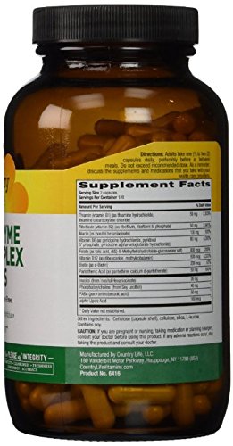 Country Life - Complejo de coenzima B con metilfolato