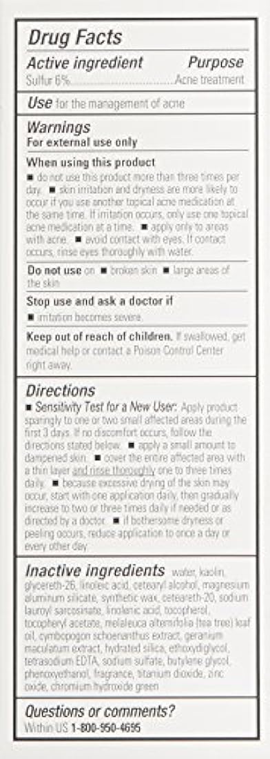 Máscara para purificar el cutis, 3 onzas (90 días)