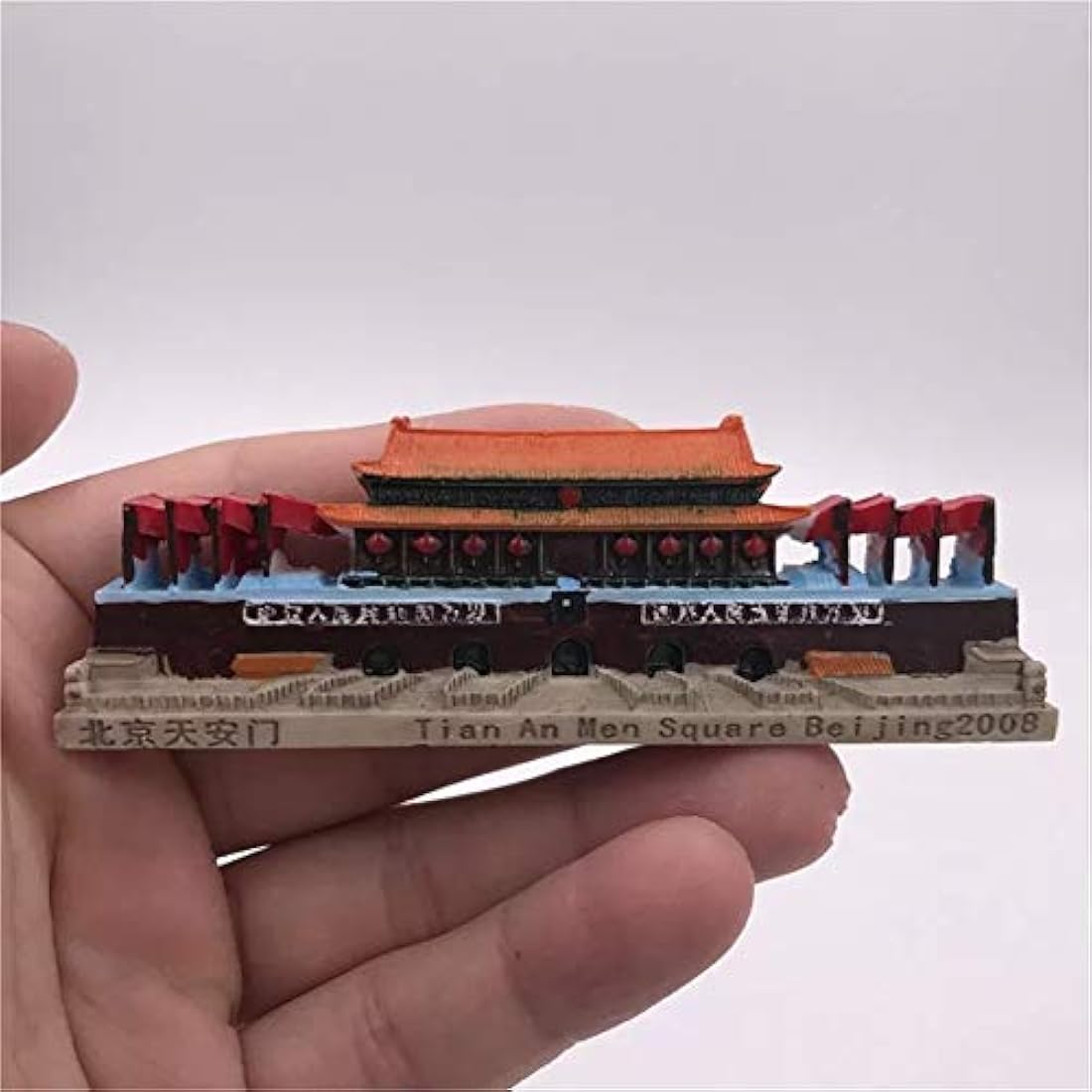 Imán para nevera, diseño de la ciudad del mundo