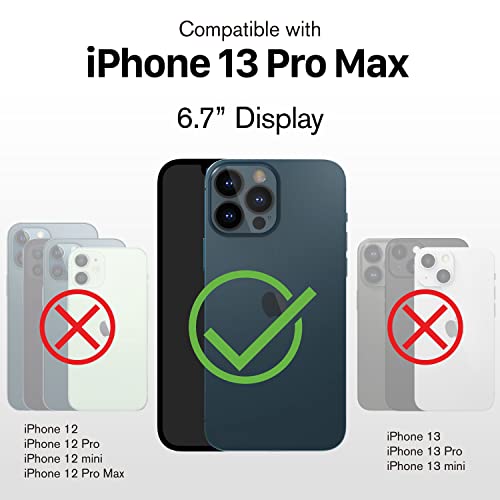 Vena vArmor - Funda resistente compatible con Apple iPhone 13 Pro Max (6.7 pulgadas), (compatible con MagSafe, protección contra caídas de grado militar) funda resistente con soporte