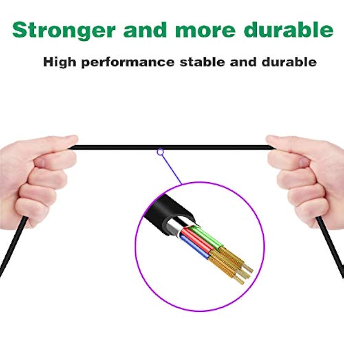 Cable de control de volumen para Audífonos