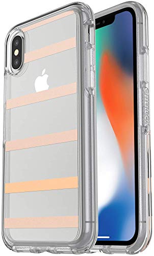 OtterBox SYMMETRY CLEAR SERIES - Funda para iPhone Xs y iPhone X - Embalaje al por menor - Interior de las líneas