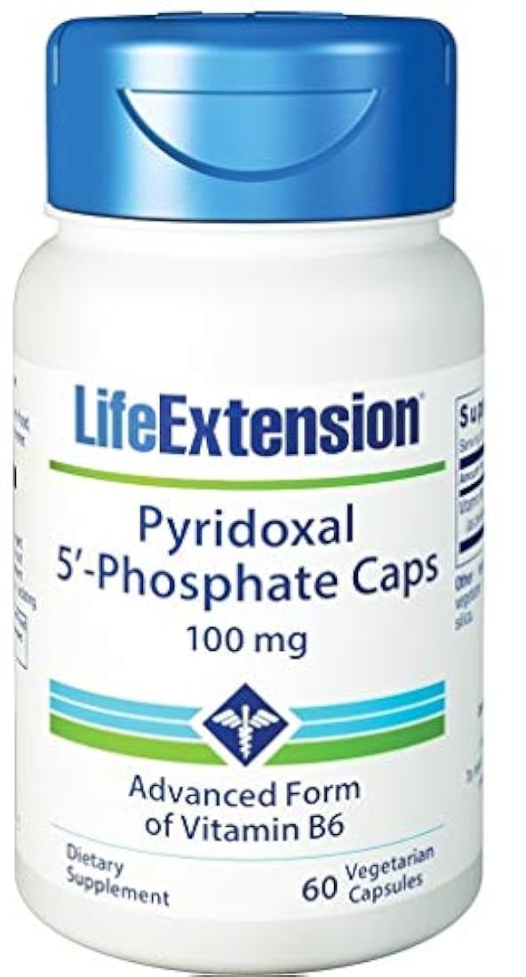 piridoxal 5-fosfato 100 mg cápsulas vegetarianas 60 unidades