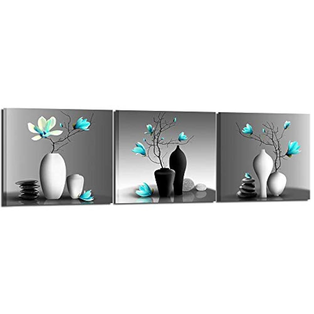 Nachic Wall - Juego de 3 cuadros de pared con diseño