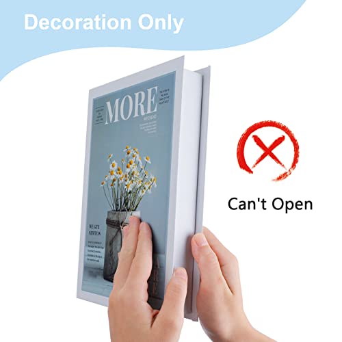 Outgeek Juego de 4 libros decorativos: decoración moderna