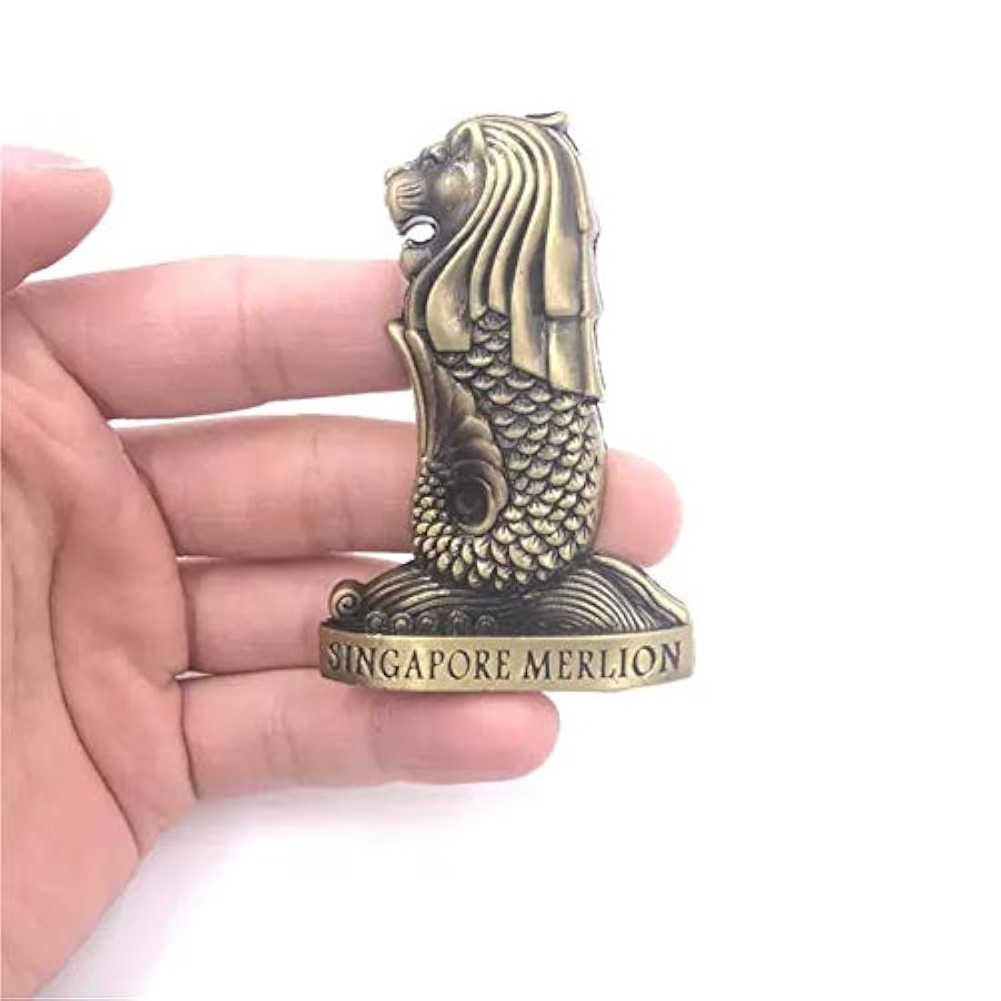 Imán para nevera, diseño de ciudad del chino singapore