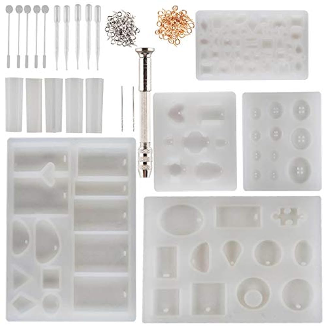 Moldes de resina para joyas