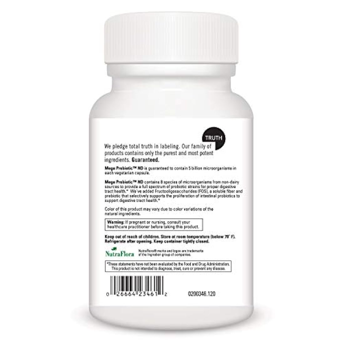 DaVinci Labs Mega probiotic-nd -120 Cápsulas