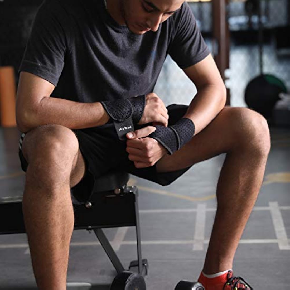 Paquete de 2 correas de compresión para muñeca y muñequeras