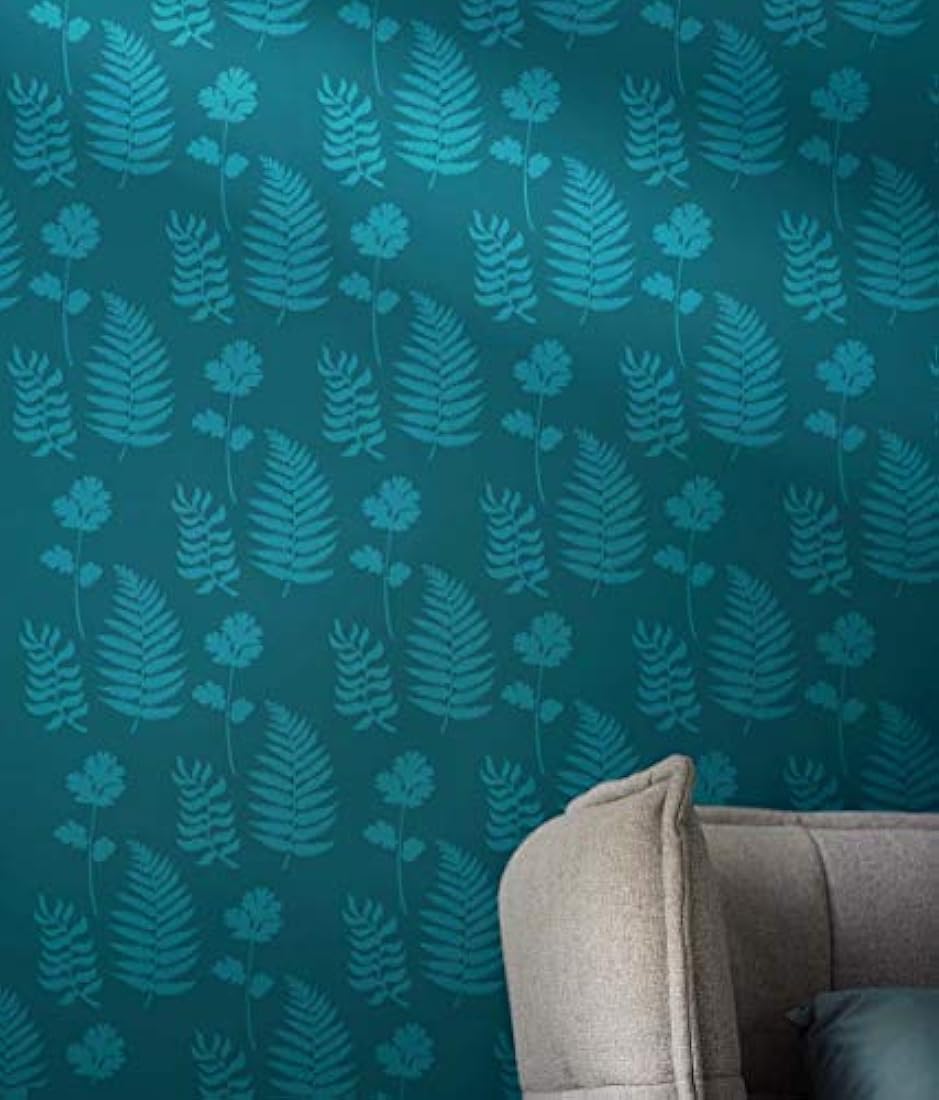 Plantillas de pared para pintura diseño de helecho