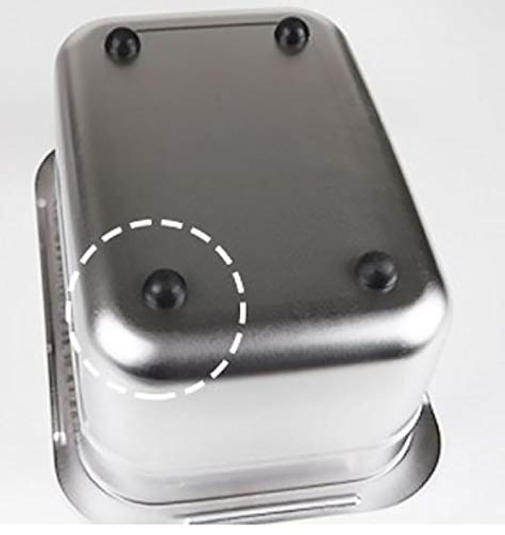 Incoc - Cubo de acero inoxidable para lavabo y vajilla