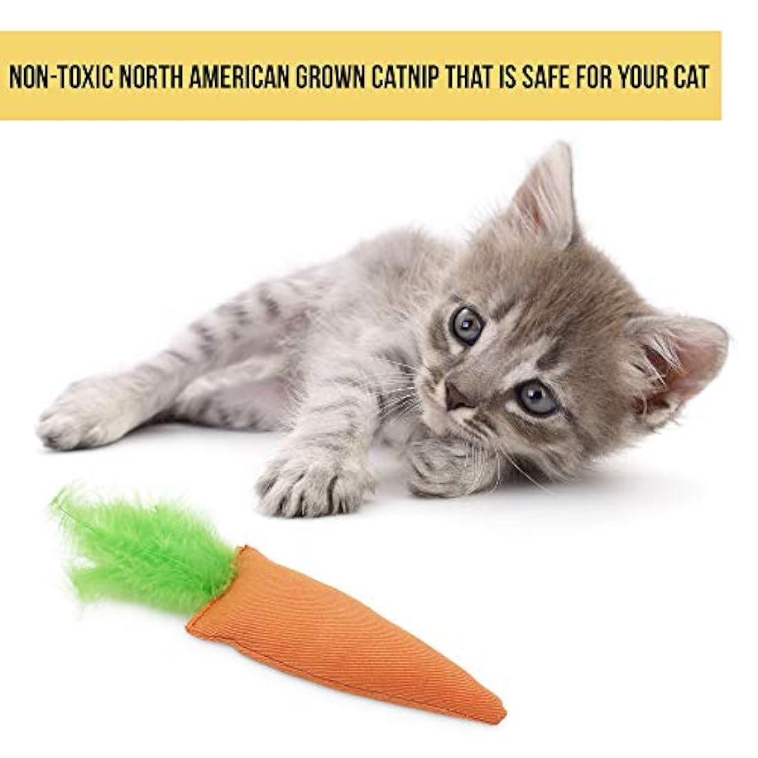 Juguete de gato para gato con cosmic y crecimiento