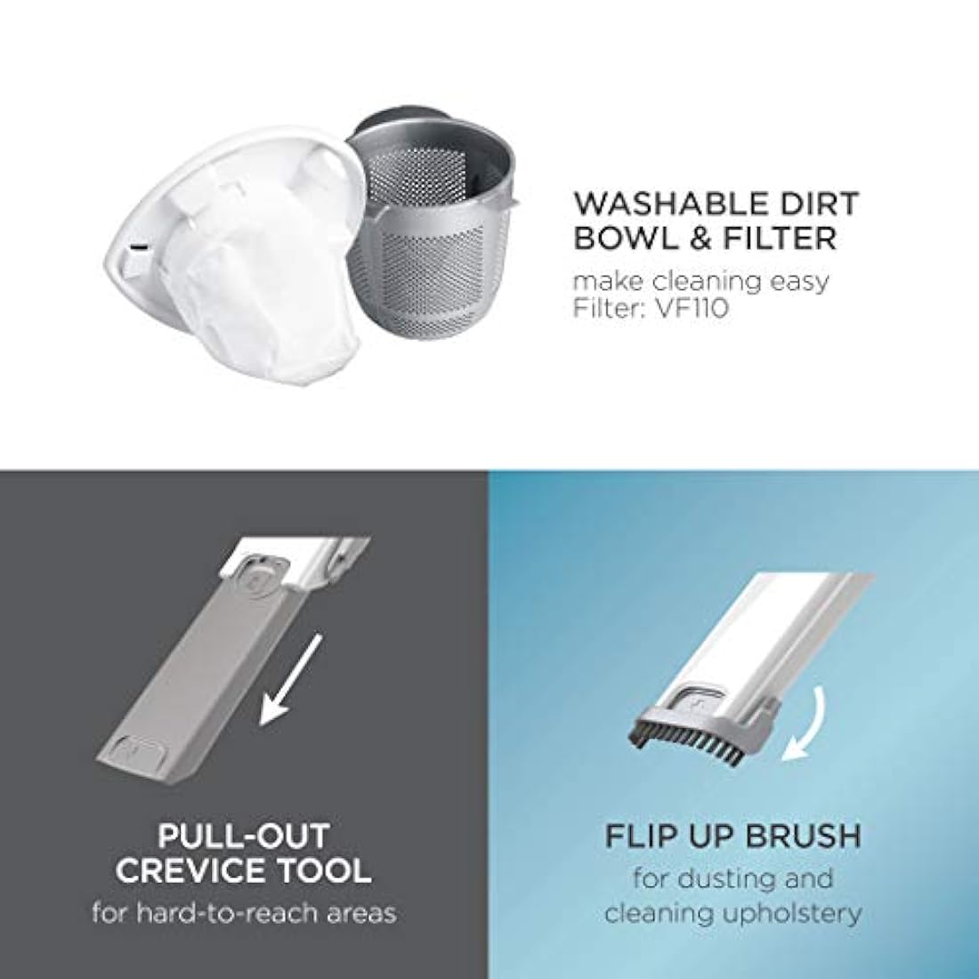 Aspiradora de mano inalámbrica de litio