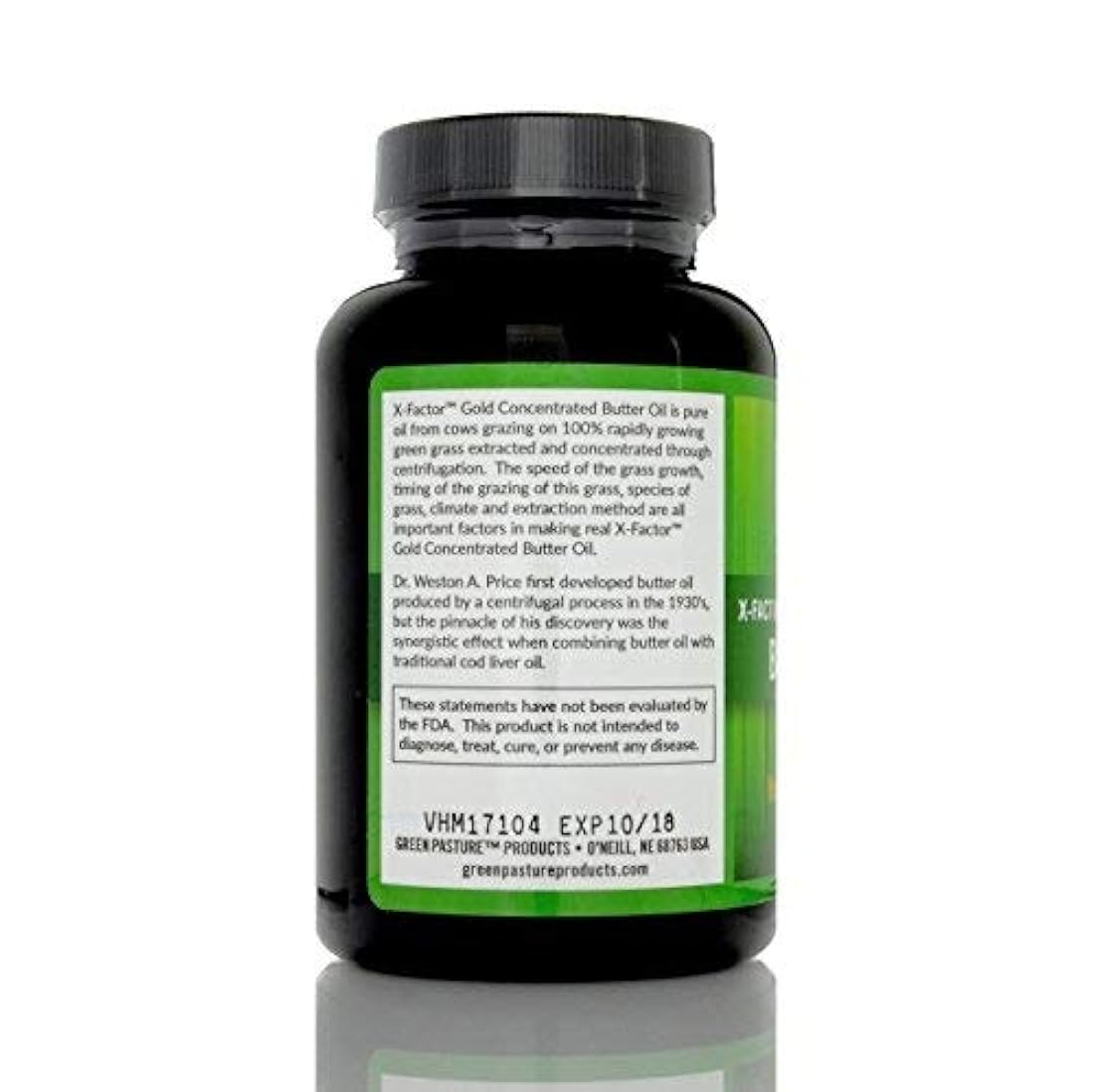 Vitamina Aceite de mantequilla 120 cápsulas