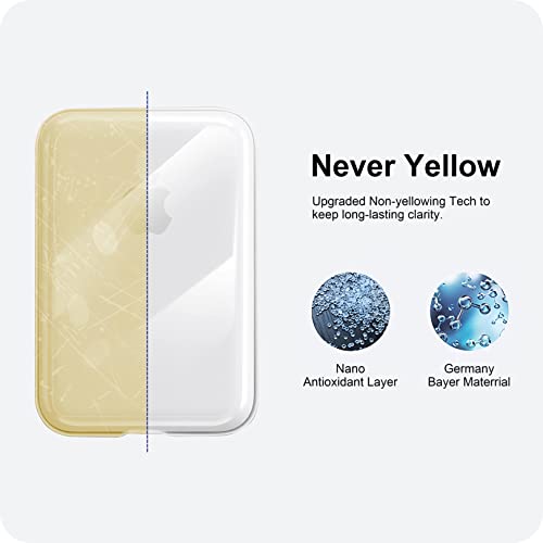 Funda magnética transparente compatible con Magsafe