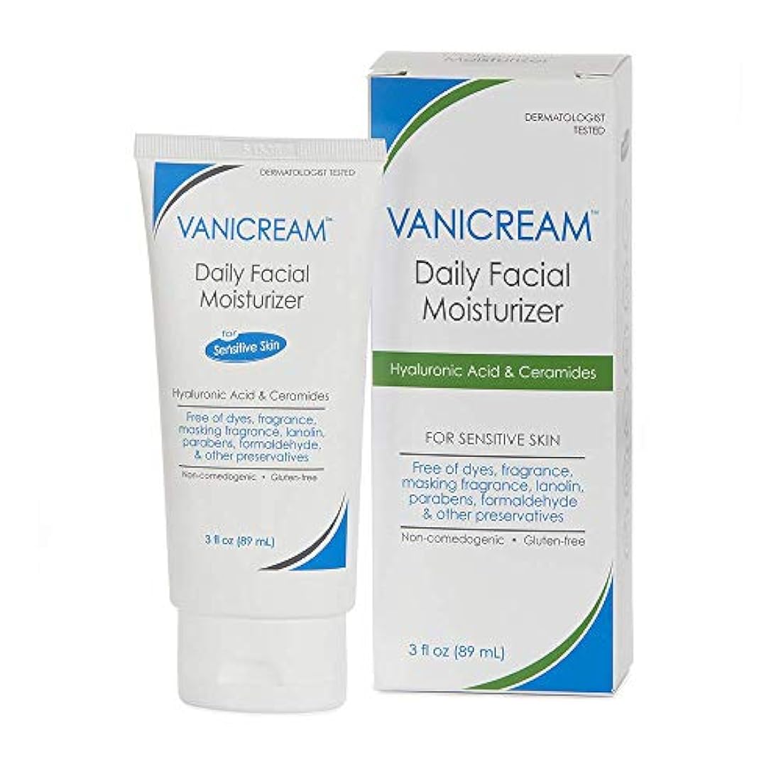 Hidratante facial diario con ácido hialurónico