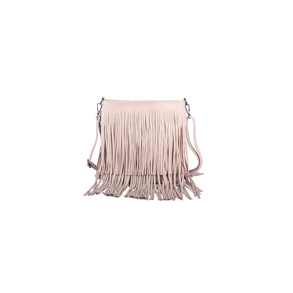Bolso de hombro para mujer con flecos Body Bag
