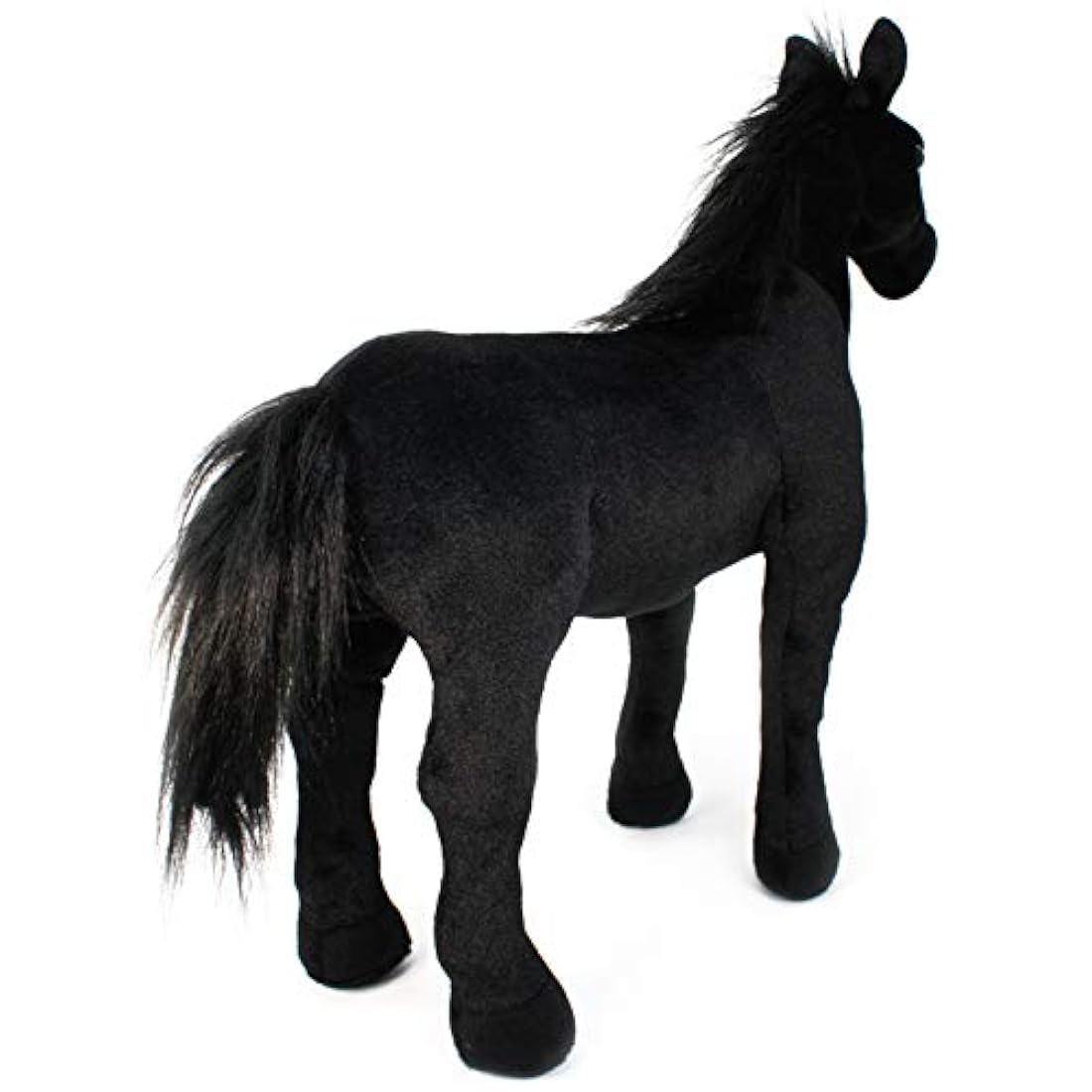 Peluche diseño de Caballo Semental Negro, 16.0in, VIAHART