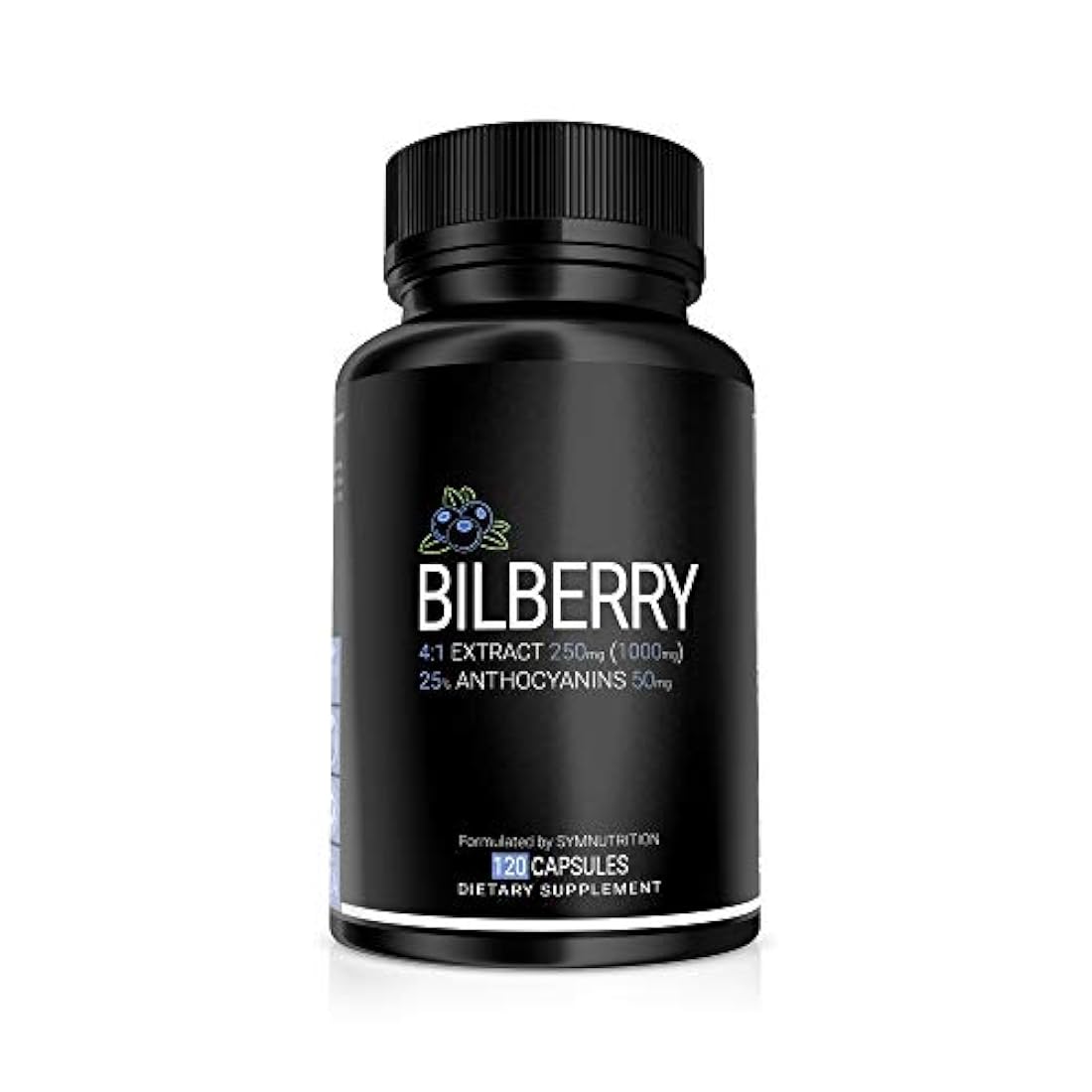 Extracto de arándano 1000 mg, 25% de antocianinas 50 mg, 1