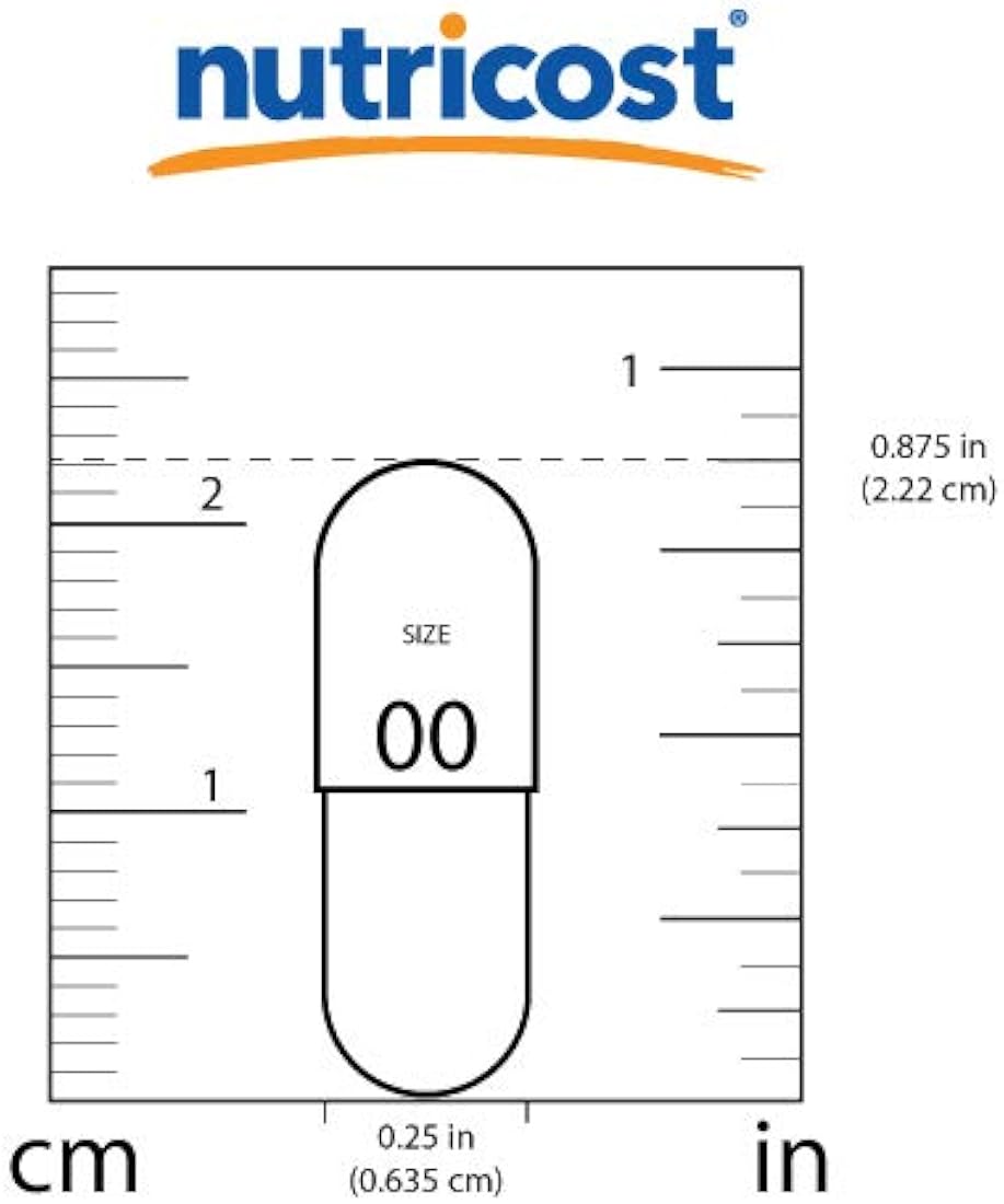 Suplemento Nutricost Goldenseal Root 600 mg, 120 cápsulas