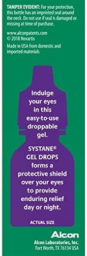 Gotas de gel lubricante para ojos, 0.3 fl oz 2 unidades