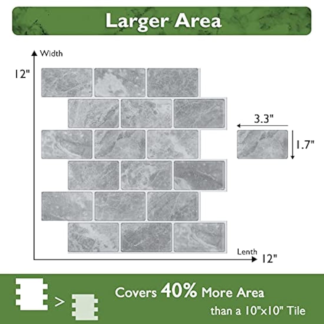 papel tapiz con diseño de azulejos de pared para salpicaduras