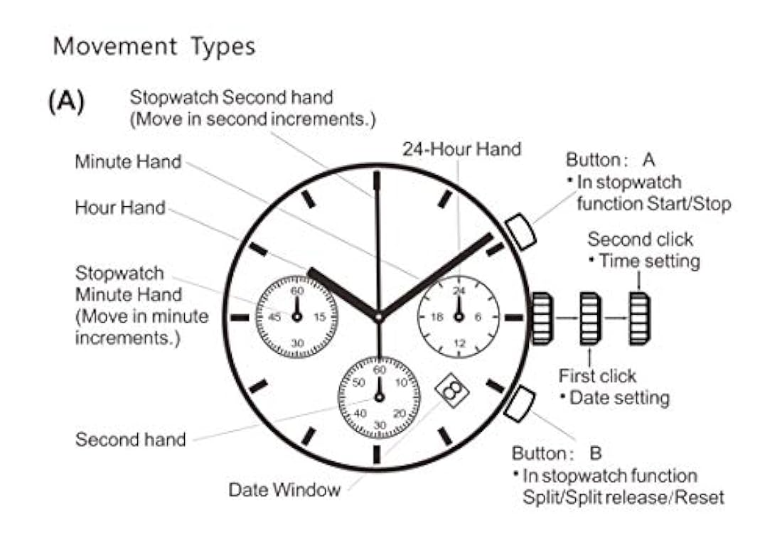 Reloj de pulsera casual para hombre, de madera