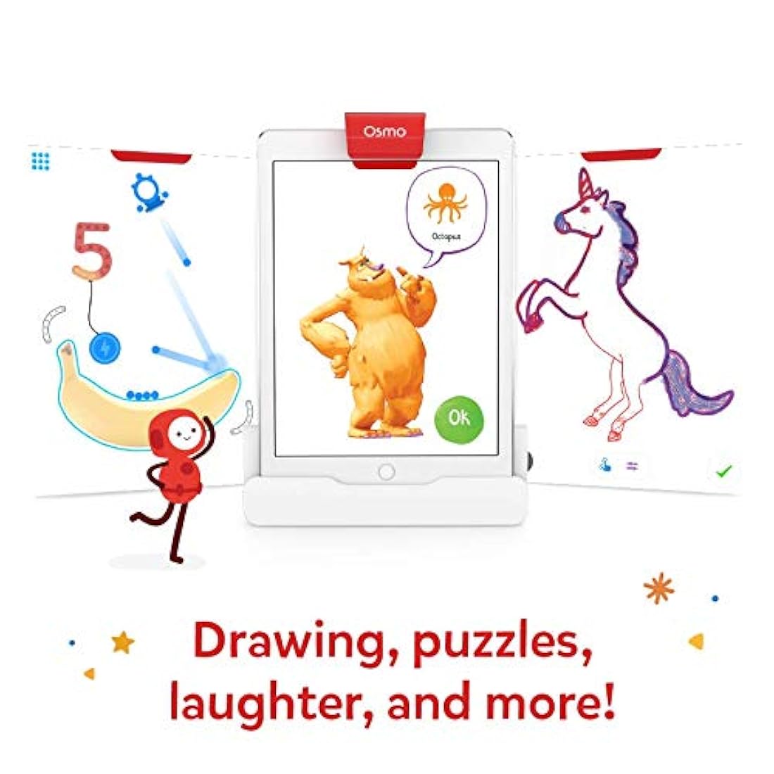 Juego de monstruo Osmo (base necesaria)Monstruo, Multicolor