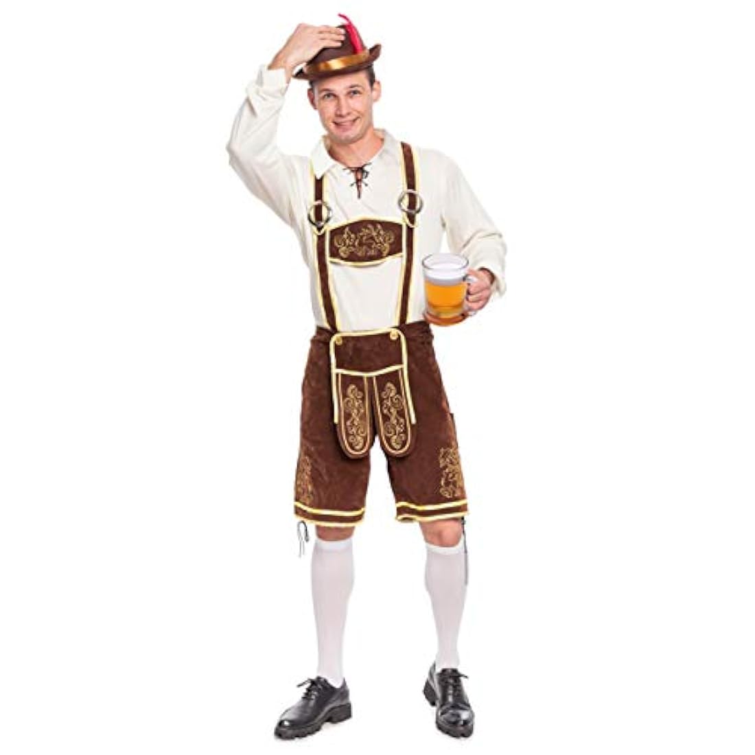 Disfraz de Oktoberfest alemán bávaro para Halloween, fiesta