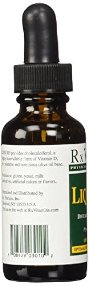 Vitaminas RX - liqui-d3 2000 UI 1 oz, 1, 1