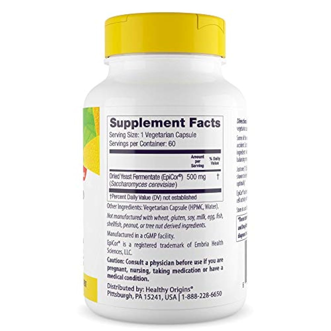 Equilibriador inmunológico Multivitamina 500 Mg, 60 unidades