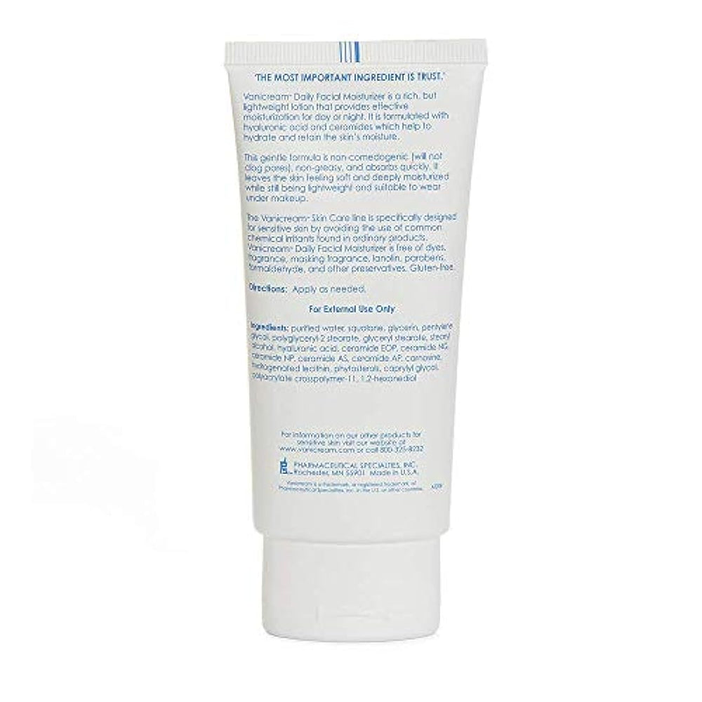 Hidratante facial diario con ácido hialurónico